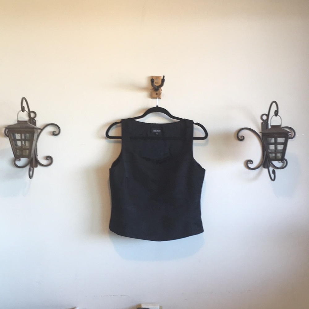 Lovely Black Cocktail Top